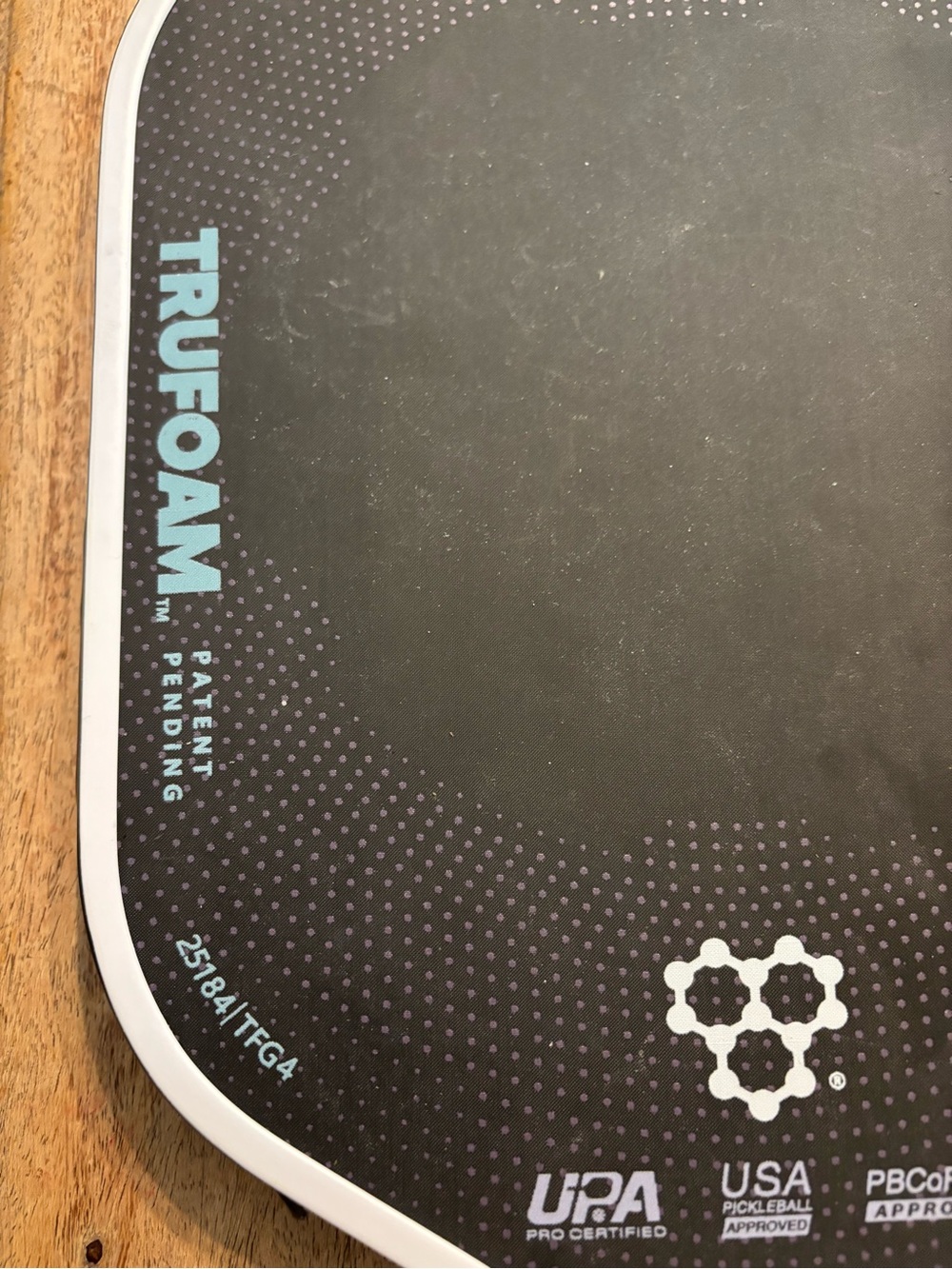 CRBN TRUFOAM Genesis Pickleball Paddle in Black & Gray - Picture 3 of 6